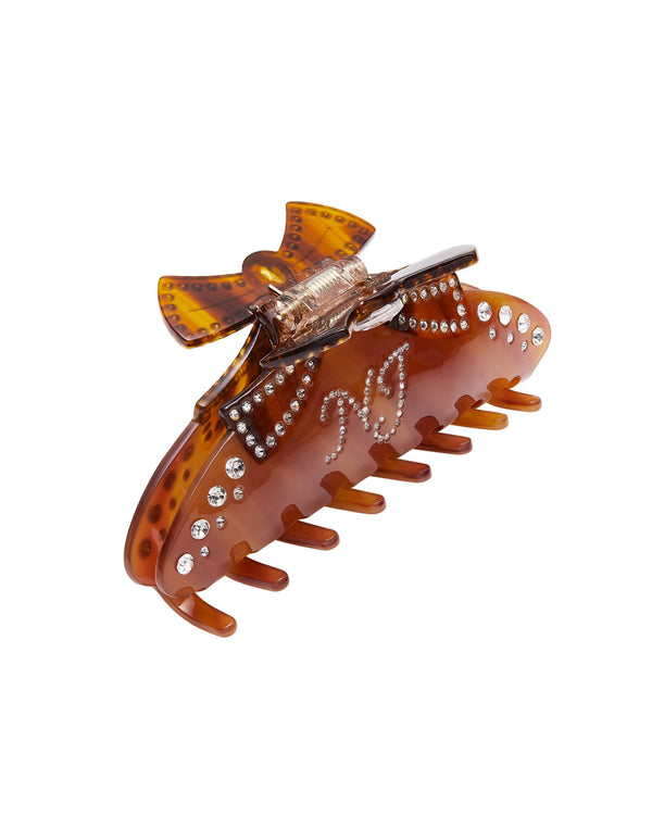Nana Jacqueline Edith Hair Clip (Brown)