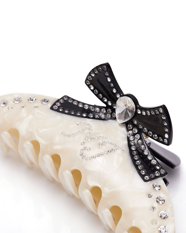 Nana Jacqueline Edith Hair Clip (White)