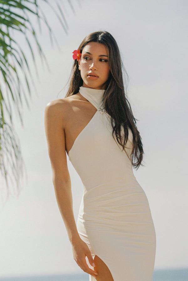 Nana Jacqueline Eliana Dress (White)