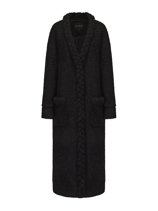 nana jacqueline Elsa Coat (Black) (Final Sale)