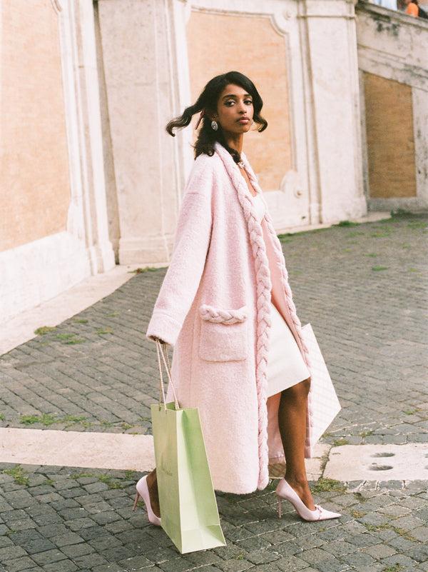 Nana Jacqueline Elsa Coat (Pink) (Final Sale)