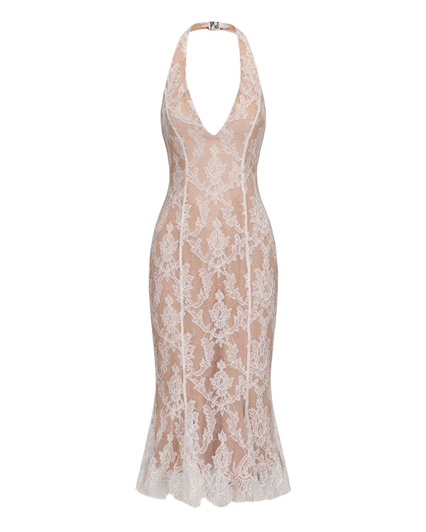 nana jacqueline Fiona Dress (White Lace)