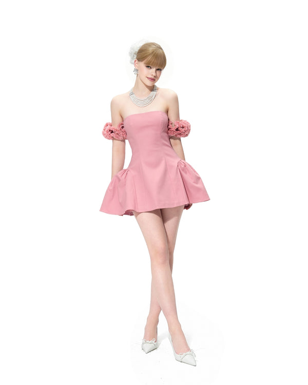 Nana Jacqueline Flora Dress (Pink)