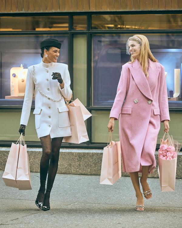 Nana Jacqueline Gabriella Coat In Pink