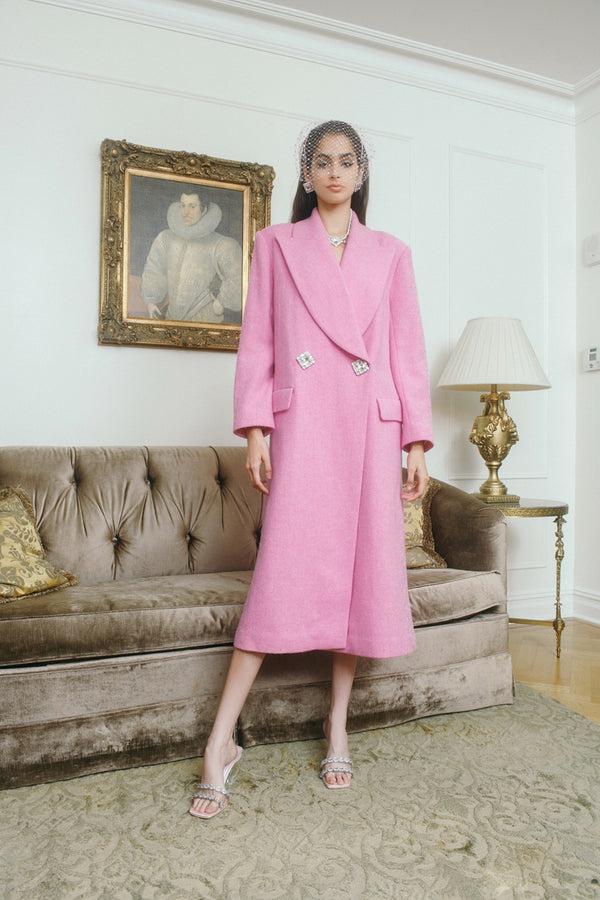 Nana Jacqueline Gabriella Coat In Pink