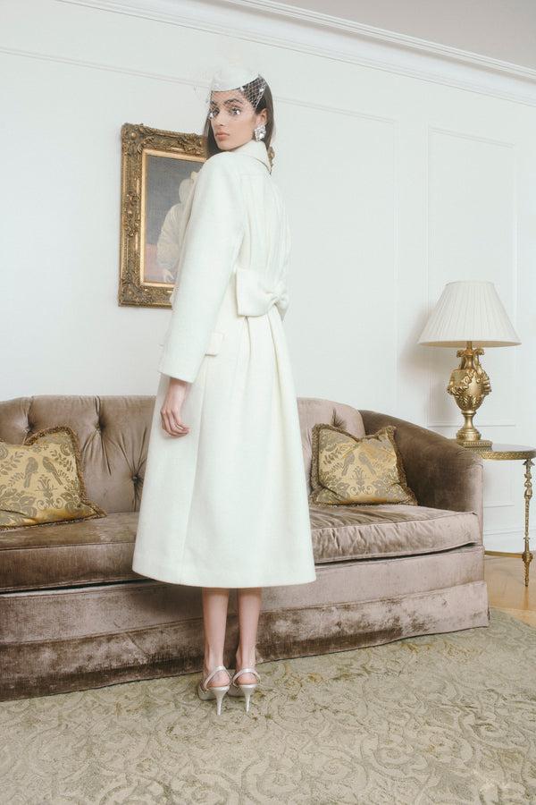Nana Jacqueline Gabriella Coat In White