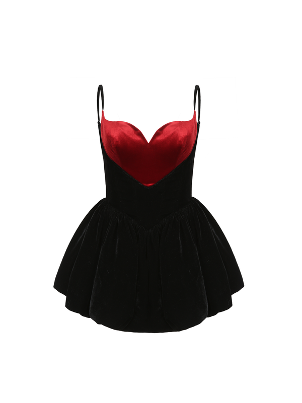 nana jacqueline Gabriella Velvet Dress (Final Sale)