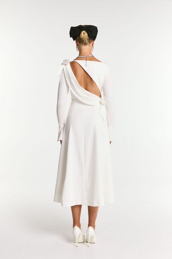 Nana Jacqueline Giselle Dress (White) (Final Sale)