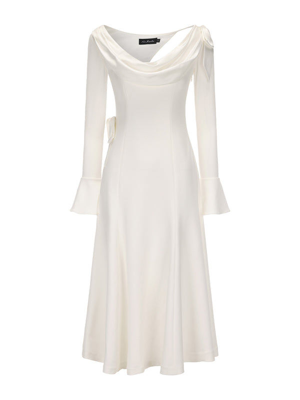 nana jacqueline Giselle Dress (White) (Final Sale)