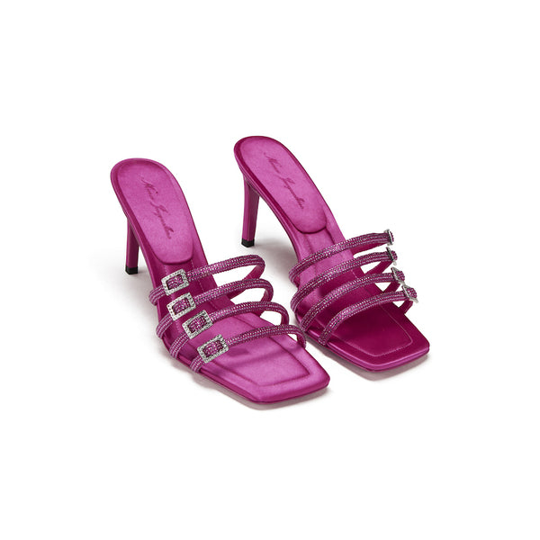 nana jacqueline Hot Pink Shay Sandals (Final Sale)