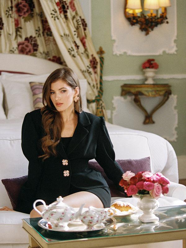 Nana Jacqueline Ilana Blazer (Black) (Final Sale)