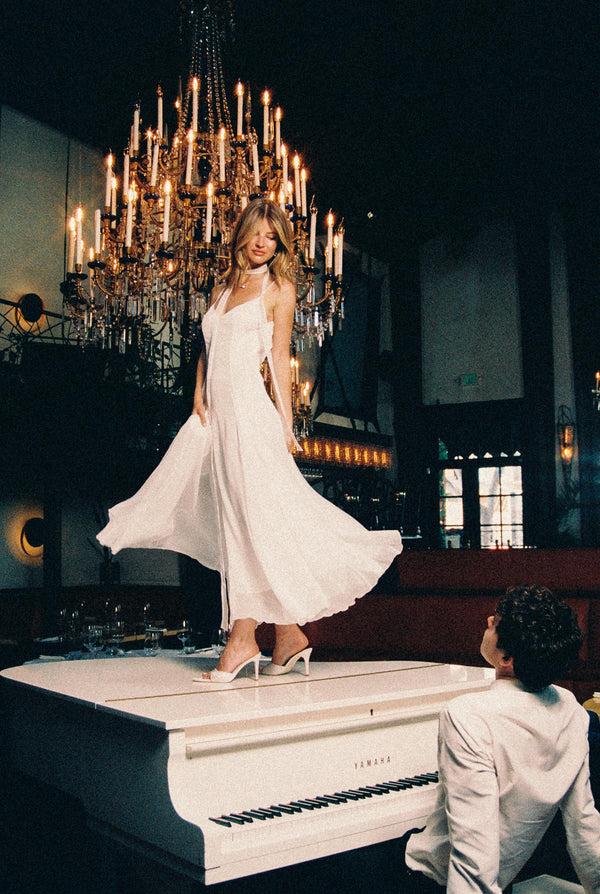Nana Jacqueline Irena Dress (White)
