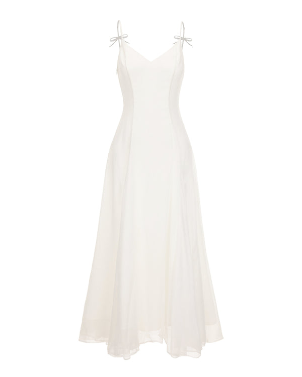 nana jacqueline Irena Dress (White)