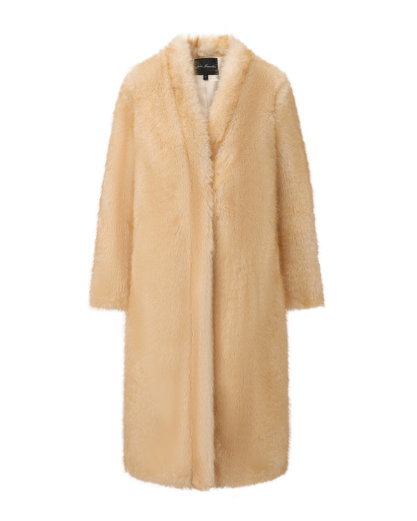nana jacqueline Isolde Faux Fur Long Coat