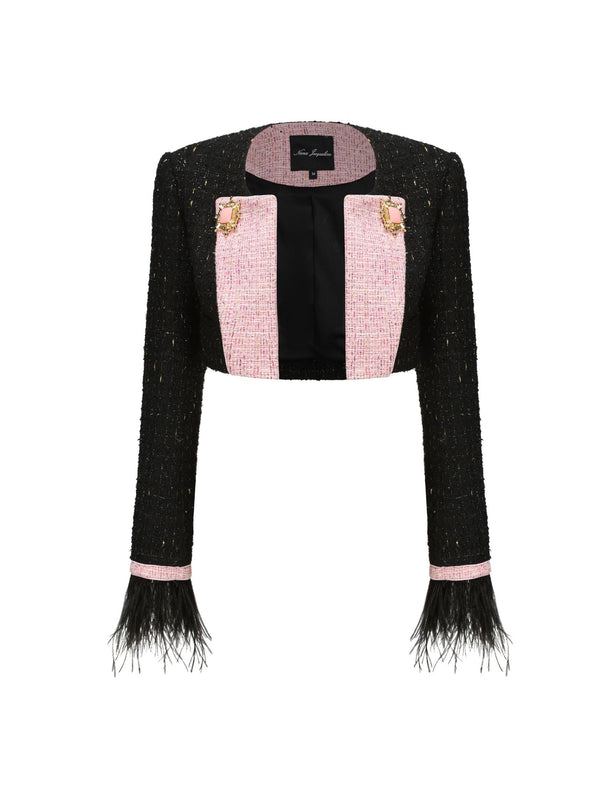 nana jacqueline Jaina Tweed Jacket (Final Sale)