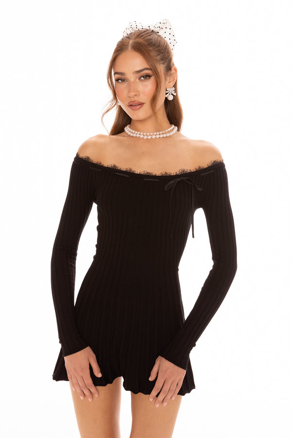 Nana Jacqueline Jenna Dress (Black)