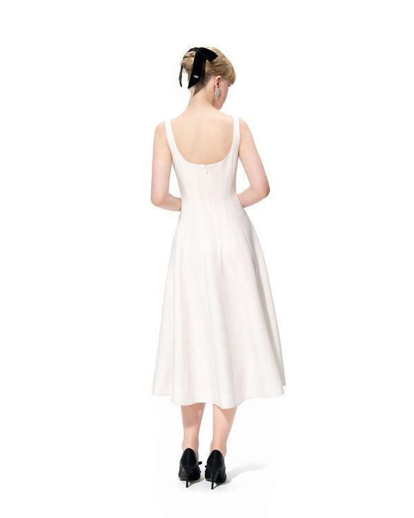 Nana Jacqueline Josephine Dress (White)