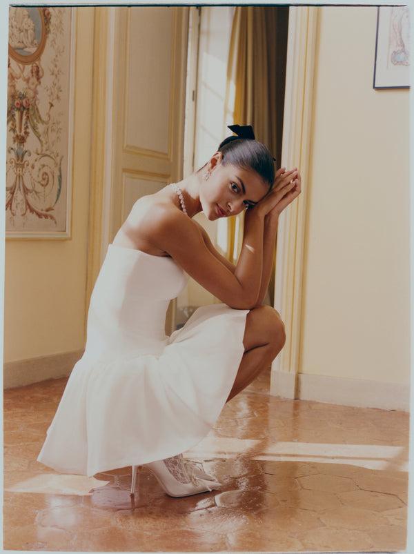 Nana Jacqueline Josie Dress (White)