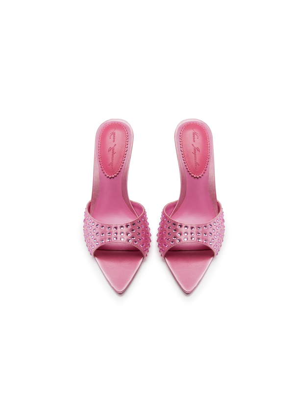 Nana Jacqueline Kate Diamond Heels (Pink) (Final Sale)