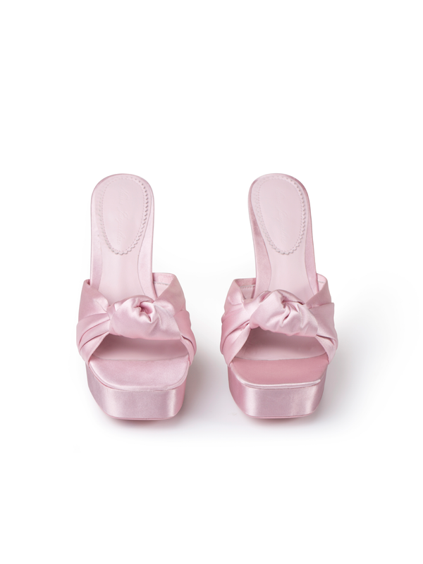 Nana Jacqueline Mara Platform Sandals (Light Pink)