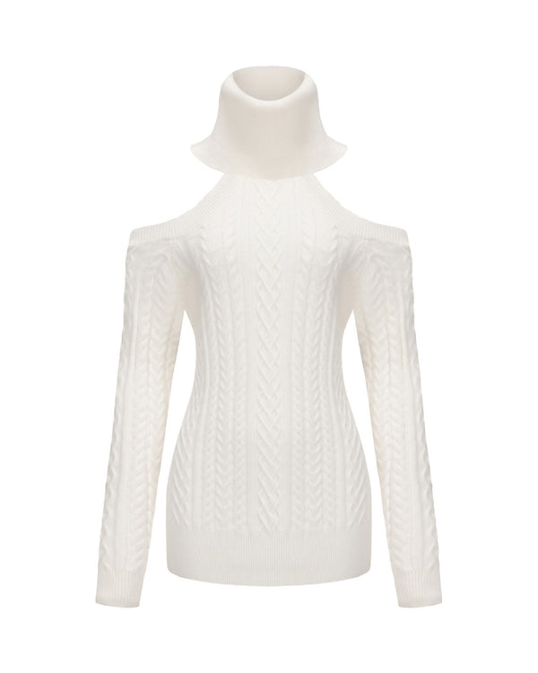 nana jacqueline Margo Knit Dress (White)
