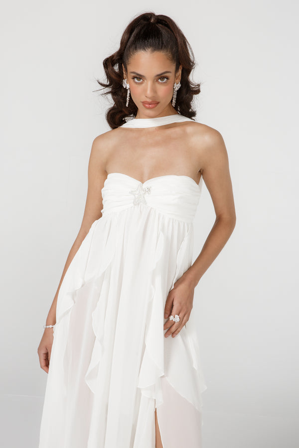 Nana Jacqueline Mariah Dress (White)