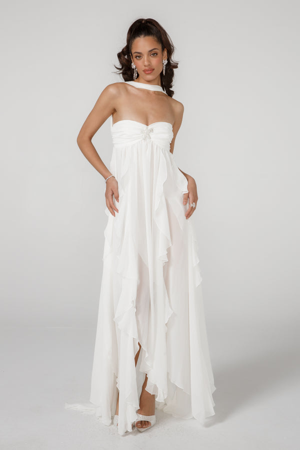 Nana Jacqueline Mariah Dress (White)