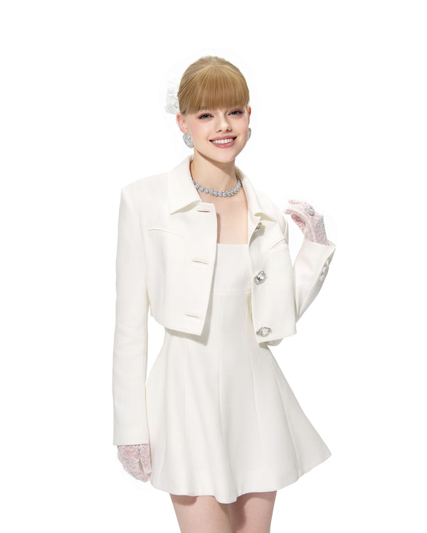 Nana Jacqueline Marianne Dress (White)