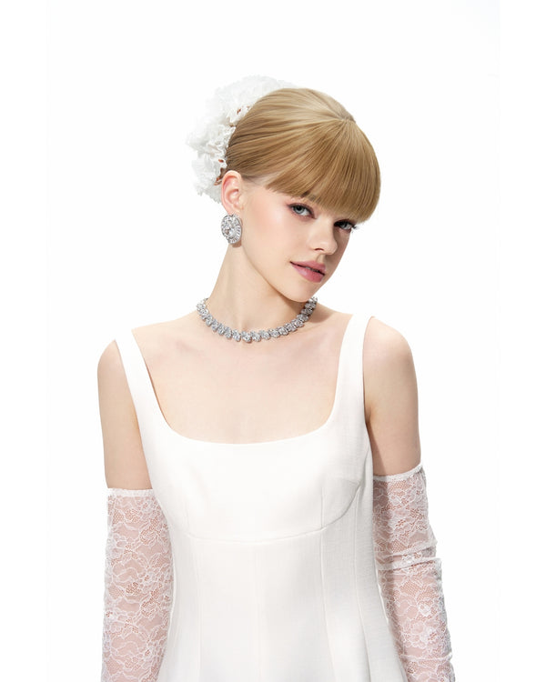 Nana Jacqueline Marianne Dress (White)