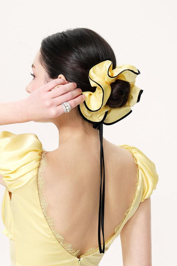 Nana Jacqueline Marlene Scrunchie (Yellow)