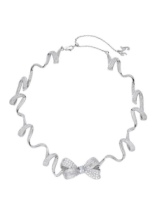 nana jacqueline Melanie Bow Necklace (Final Sale)