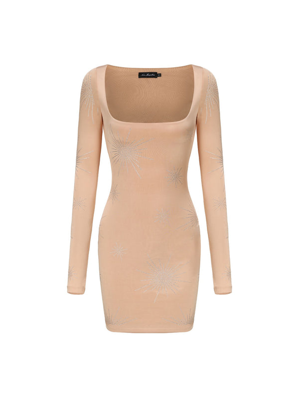 nana jacqueline Melanie Dress (Nude) (Final Sale)