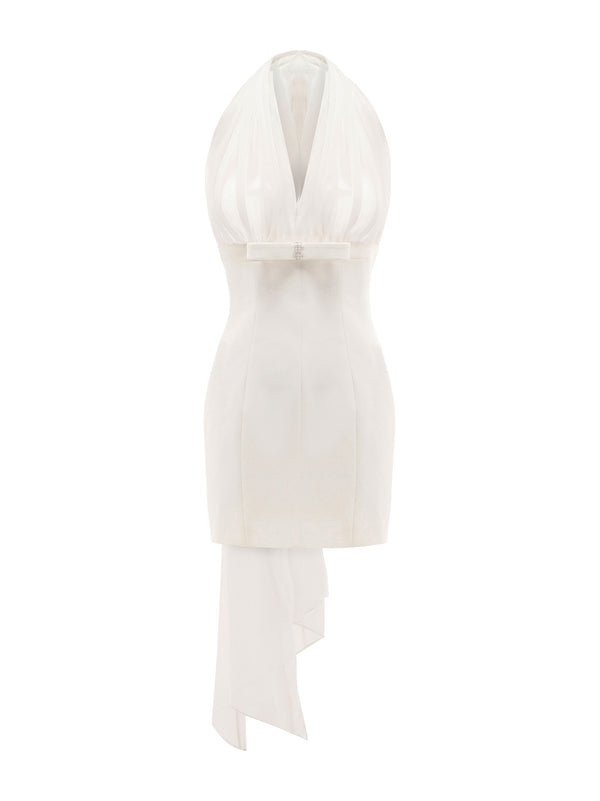 nana jacqueline Melinda Dress (White) (Final Sale)