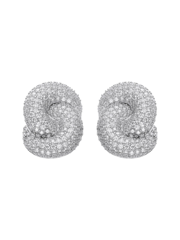 nana jacqueline Mia Earrings (White) (Final Sale)
