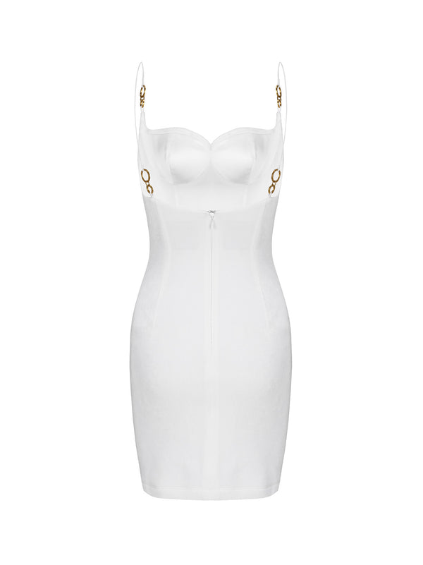 Nana Jacqueline Nadia Dress (White)