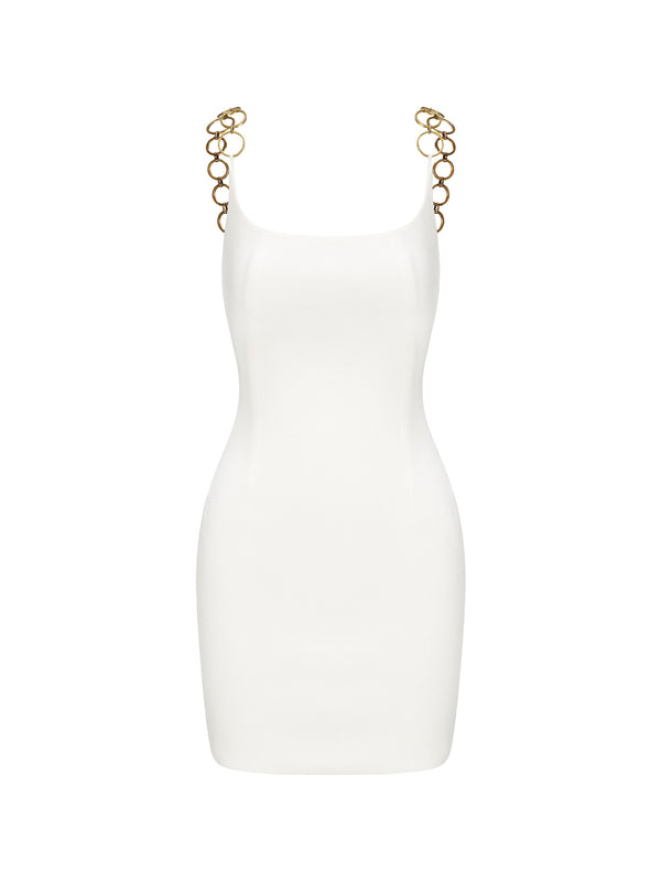 nana jacqueline Paloma Dress (White)