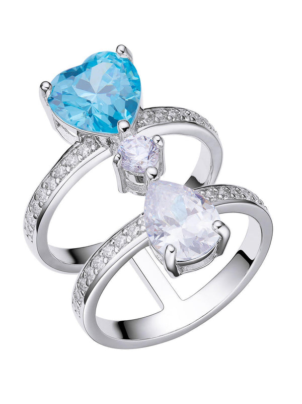 Nana Jacqueline Penelope Ring (Blue) (Final Sale)