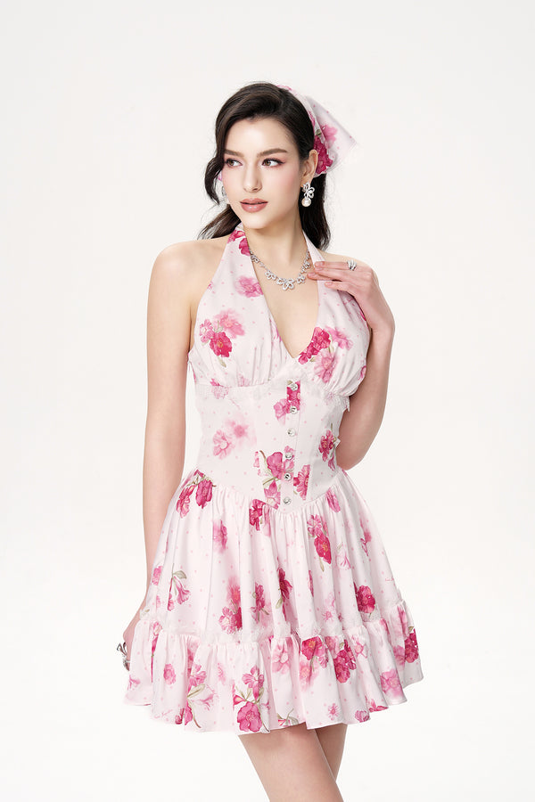 Nana Jacqueline Rosaline Dress (Pink)