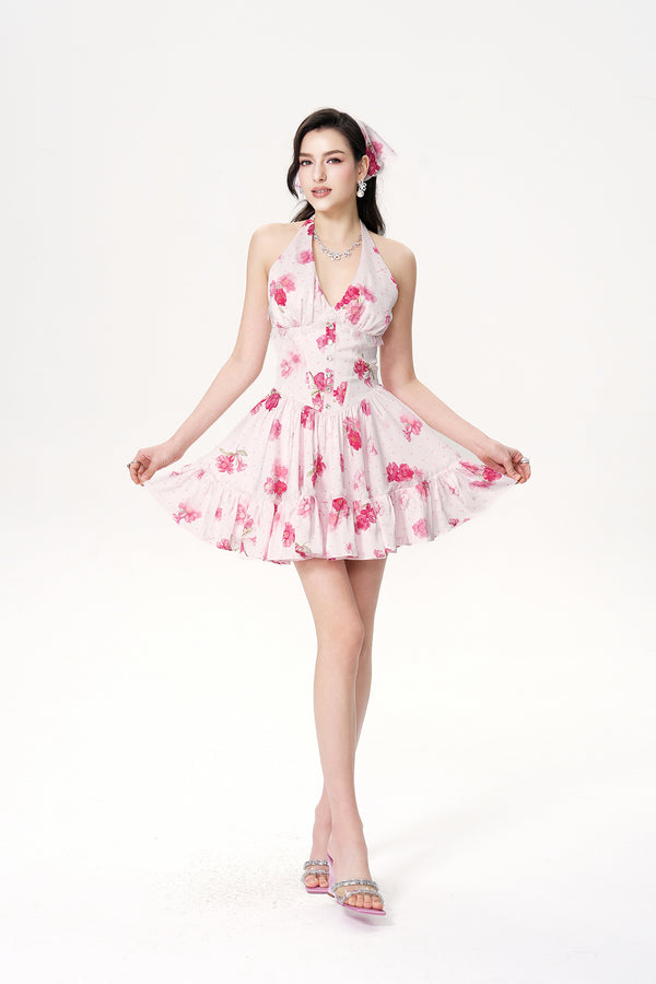 Nana Jacqueline Rosaline Dress (Pink)