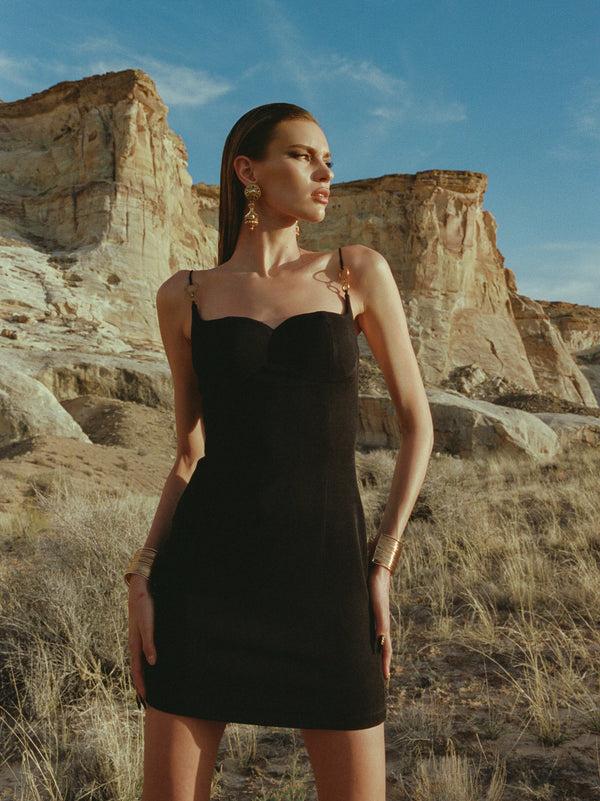 Nana Jacqueline Sabrina Mini Dress