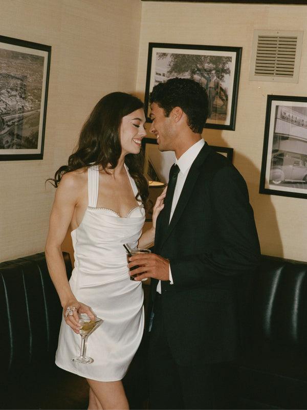 Nana Jacqueline Sophie Dress (White) (Final Sale)