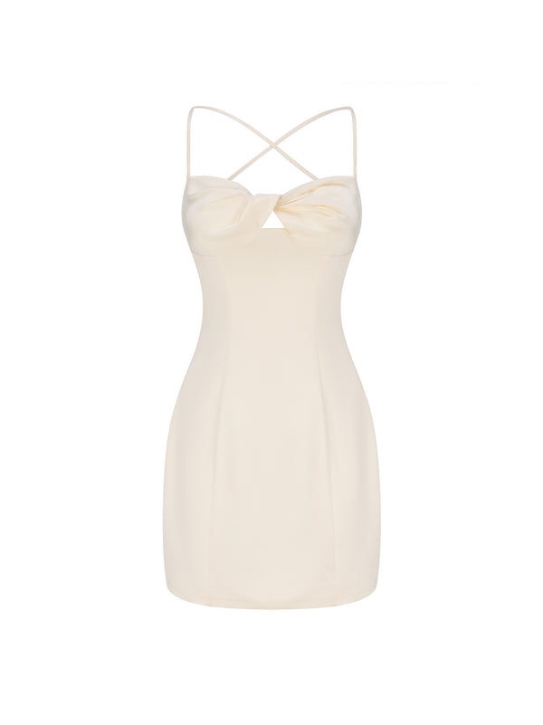 nana jacqueline Stacie Dress (Champagne) (Final Sale)