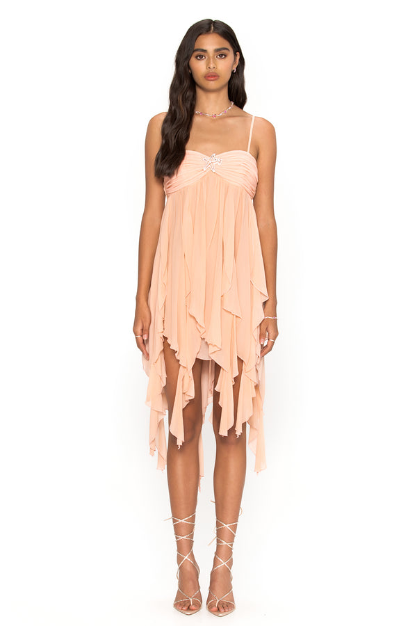 nana jacqueline Stella Chiffon Dress