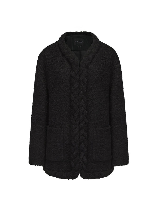 nana jacqueline Talia Coat (Black) (Final Sale)