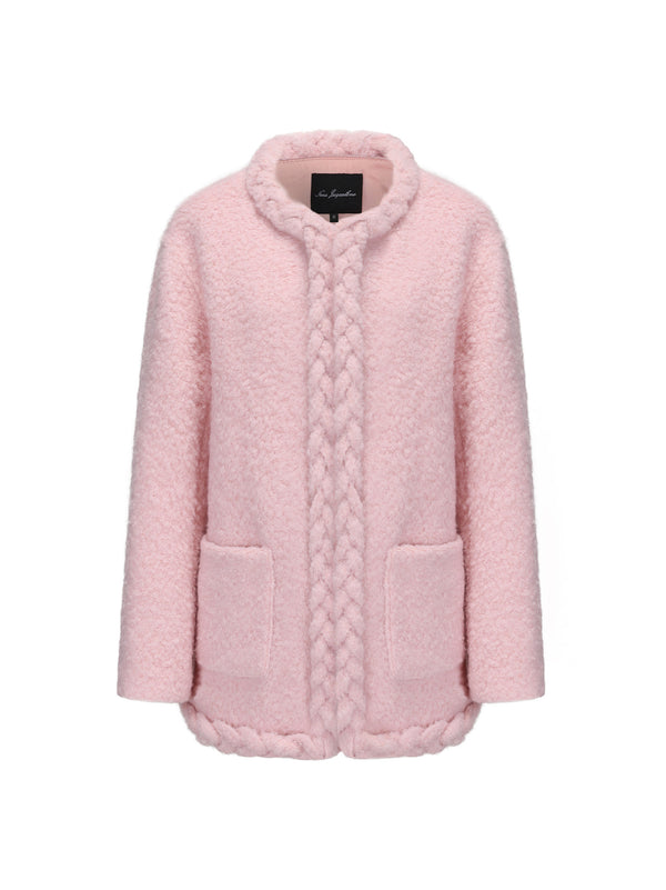 nana jacqueline Talia Coat (Pink) (Final Sale)