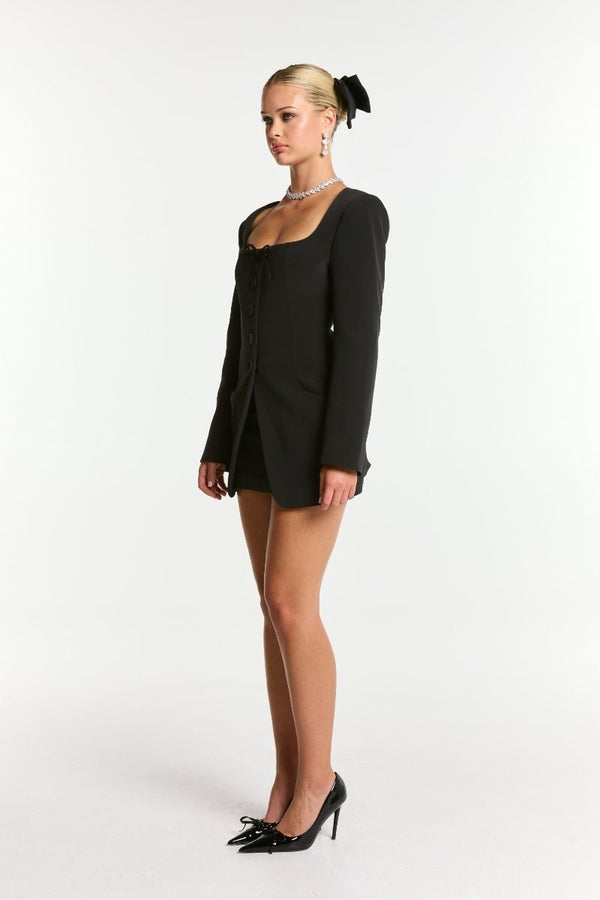 Nana Jacqueline Tiffani Blazer (Black) (Final Sale)