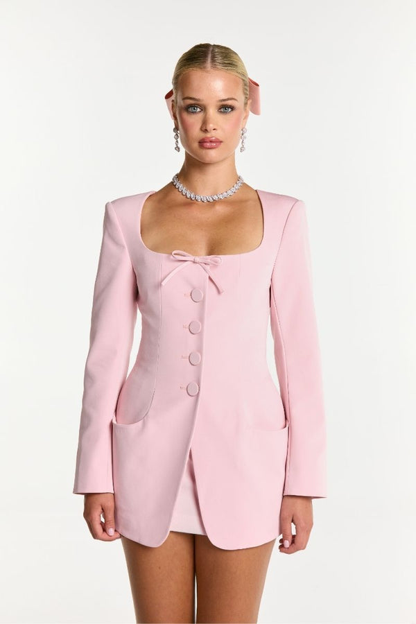 Nana Jacqueline Tiffani Blazer (Pink) (Final Sale)
