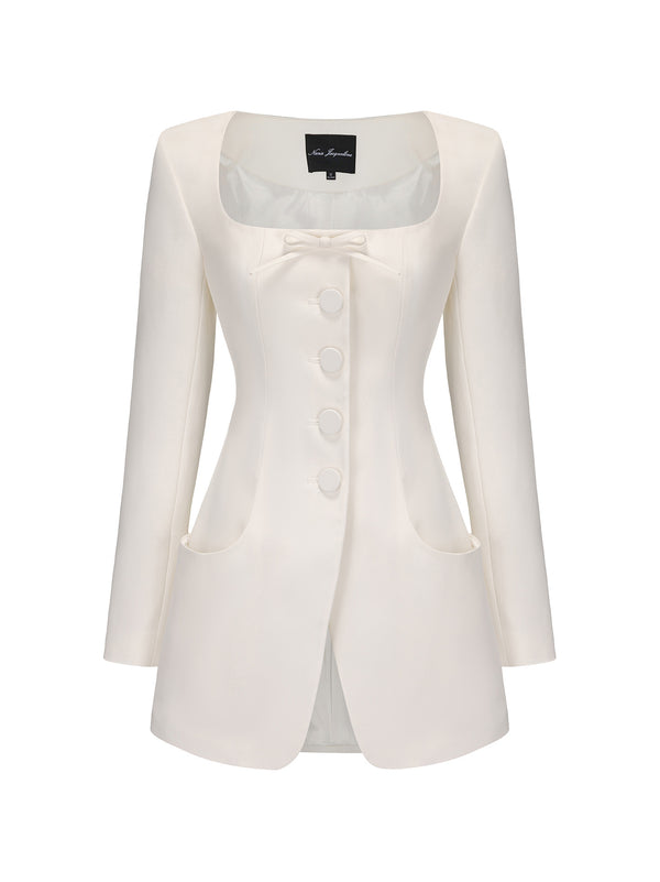 nana jacqueline Tiffani Blazer (White) (Final Sale)