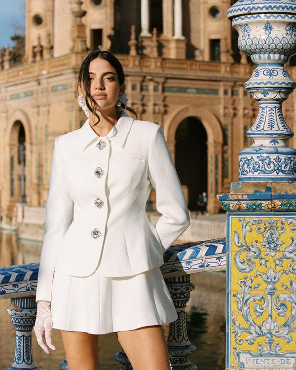 Nana Jacqueline Vanessa Blazer (White)