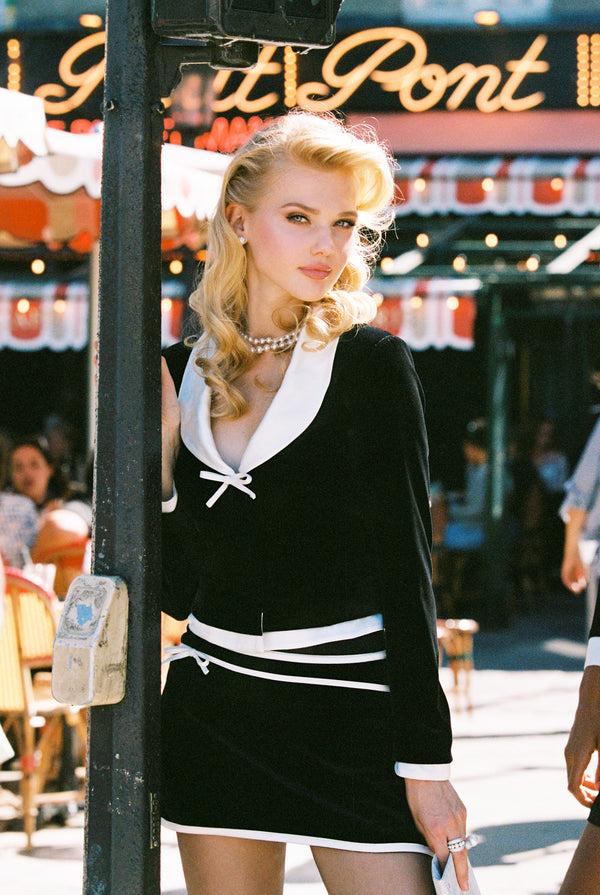 Nana Jacqueline Victoria Velvet Blazer